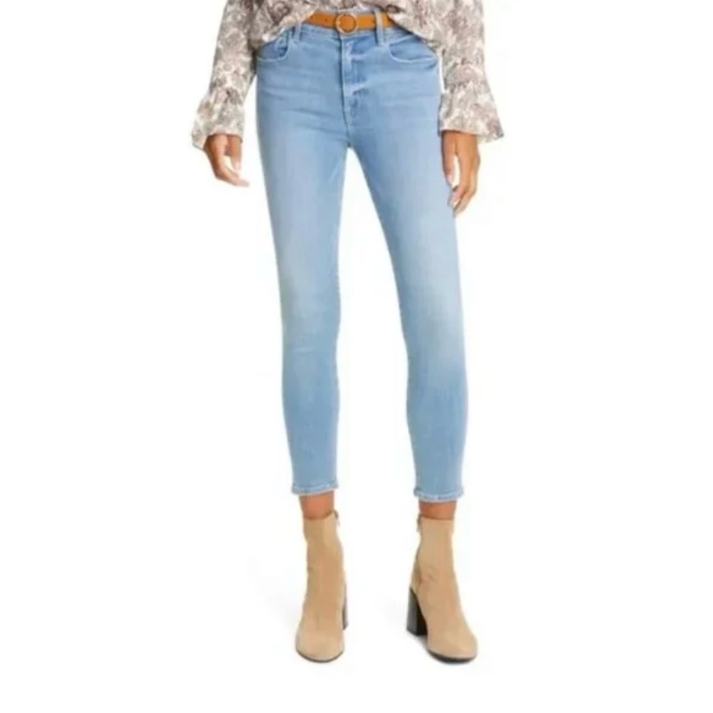 Frame Le One Skinny Light Blue Jeans
